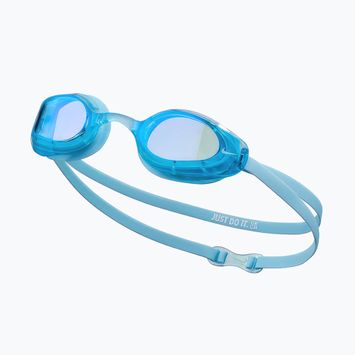 Nike Vapor Mirror Schwimmbrille aquarius blau