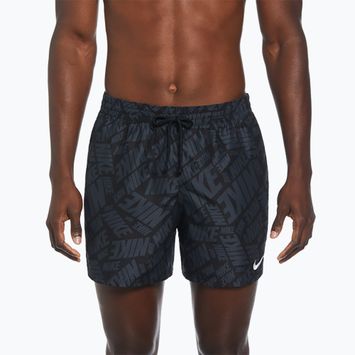 Badeshorts Badehosen Herren Nike Tossed 5" Volley black