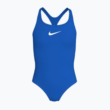 Kinder Badeanzug Nike Essential Racerback blue crystal