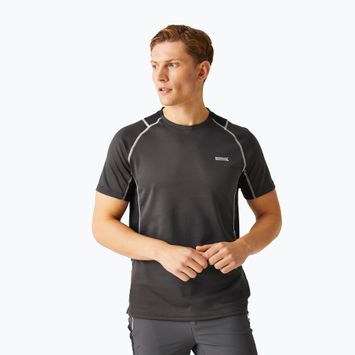 Shirt Herren REGATTA Virda IV ash/black