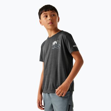 Shirt Kinder REGATTA Alvarado IX seal grey marl