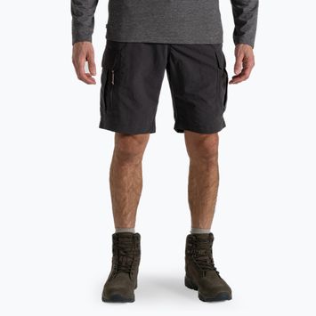 Herren Craghoppers NosiLife Cargo Short III schwarzer Pfeffer Trekking-Shorts