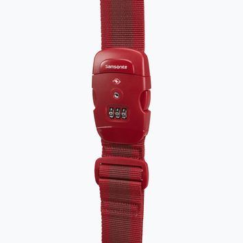 Samsonite Gepäckgurt/Tsa Lock rot