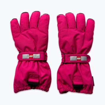 Skihandschuhe Kinder LEGO Lwatlin 700 dark pink