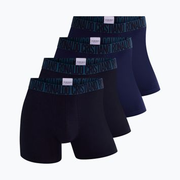 Herren Boxershorts CR7 Basic Trunk 4 Paar 2512 multicolor