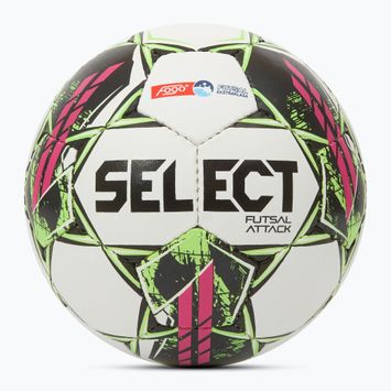 Fußball SELECT Futsal Attack Fogo Ekstraklasa white/pink Größe 4
