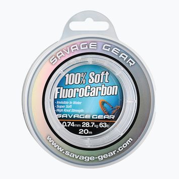 SavageGear Fluorocarbon Schnur Soft transparent 54857