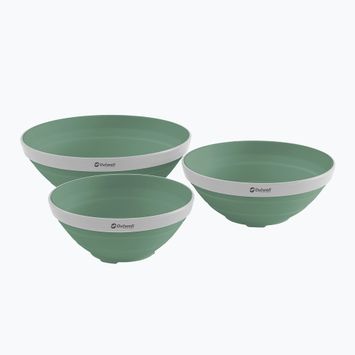 Outwell Collaps Bowl Set grün und weiß 651118
