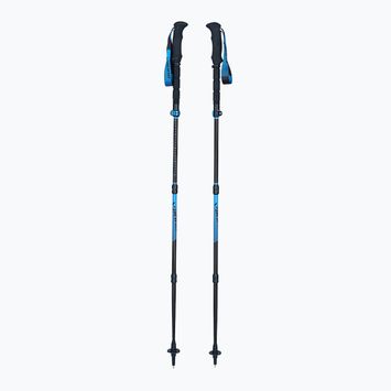 Trekkingstöcke Viking Meru One Touch black/blue