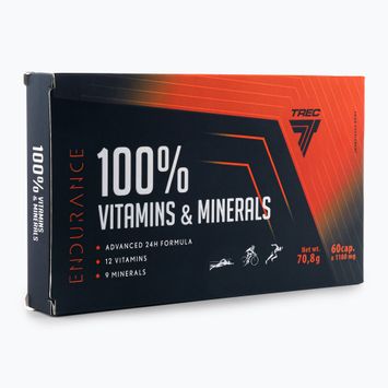 100% Vitamine & Mineralien Trec Vitamin- und Mineralienkomplex 60 Kapseln TRE/942