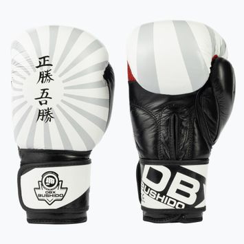 Bushido 'Japan' Sparring Boxhandschuhe weiß B-2v8-12oz