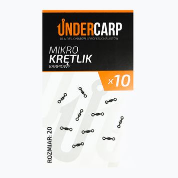UNDERCARP Karpfenwirbel micro schwarz UC209