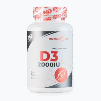 D3 2000IU 6PAK Vitamin D3 90 Kapseln PAK/191