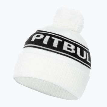 Pitbull West Coast Winter Mütze Vermel weiß/schwarz