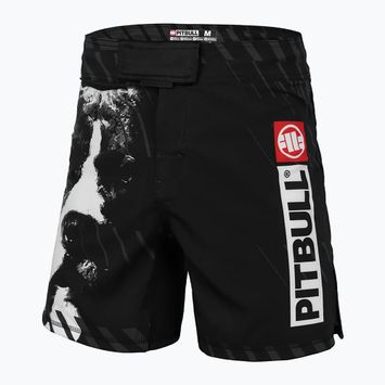 Pitbull Herren Grappling Shorts Grappling 3 Street Dog schwarz