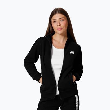 Sweatshirt für Männer Pitbull West Coast Fuchsia Hooded Zip black