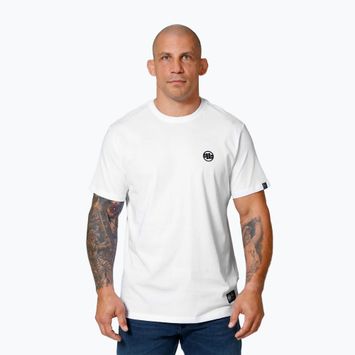 Herren-T-Shirt Pitbull West Coast T-S Small Logo white