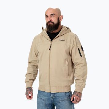 Herren Pitbull Longwood Kapuzenjacke sand