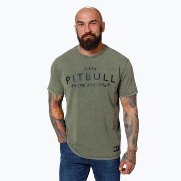 Pitbull West Coast Herren T-Shirt "Bravery" oliv