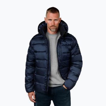 Winterjacke Herren Pitbull Barles Ribstop Padded Hooded dark navy
