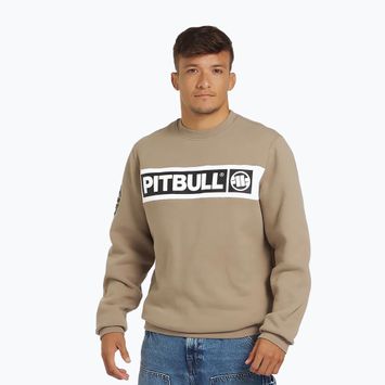 Sweatshrit Herren Pitbull Sherwood Crewneck pale sand