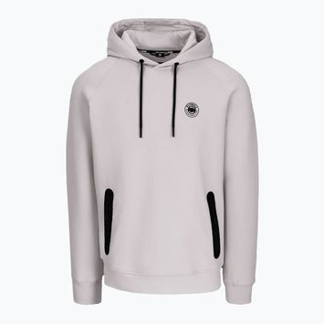 Herren Pitbull Dogwood Sweatshirt mit Kapuze weiß/blau