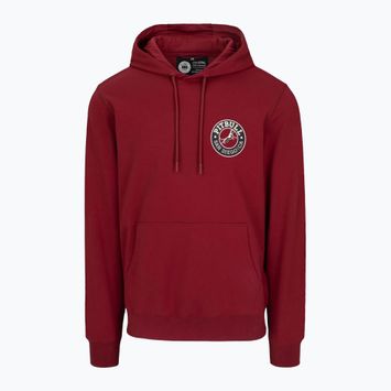 Herren Pitbull San Diego Ca Sweatshirt mit Kapuze weinrot