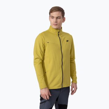 Herren 4F Fleece-Sweatshirt grün H4Z22-PLM013
