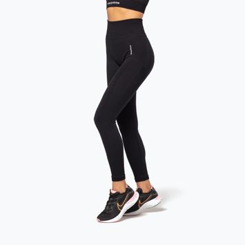 Damen Trainingsleggings Carpatree Allure Seamless schwarz