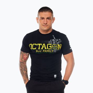 Octagon Jiu Jitsu Family Herren-T-Shirt schwarz