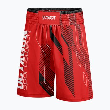 Octagon Diamond rote Herren-Boxershorts