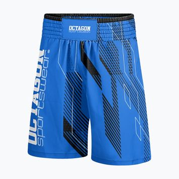Octagon Diamond blaue Herren-Boxershorts