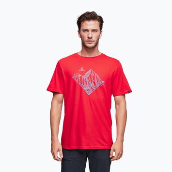 Alpinus Skilbrum Herren-T-Shirt rot