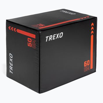 TREXO plyometrische Box TRX-PB30 30 kg schwarz