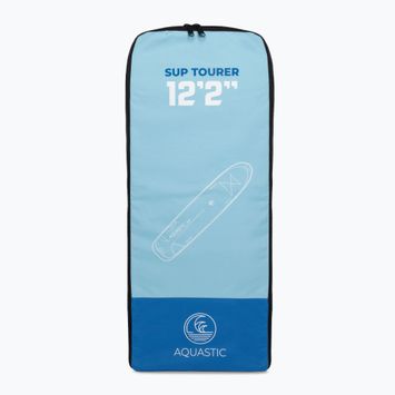 SUP AQUASTIC Tourer 12'2" Brett Rucksack blau