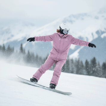Kinder-Skihose KADVA Skiro Pants rosa