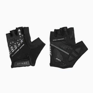 Kinder-Radhandschuhe ATTABO Vito JRB gel shock proof schwarz