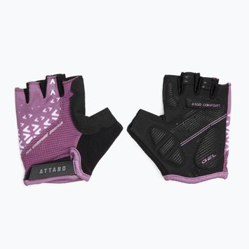 Kinder-Radhandschuhe ATTABO Vito JRG gel shock proof rosa/schwarz