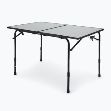 Klappbarer Campingtisch KADVA CAMPtable groß für 4-6 Personen grau