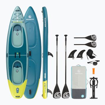 Kajak/SUP Hybrid AQUASTIC Raglan 13'2" grün