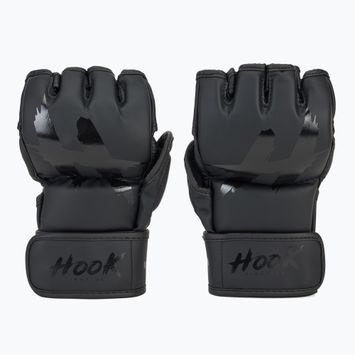 MMA-Handschuhe HOOK FIGHTING Ready To Fight schwarz