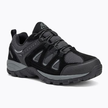 Herren-Trekking-Schuhe KADVA Traver Low WaterProof schwarz