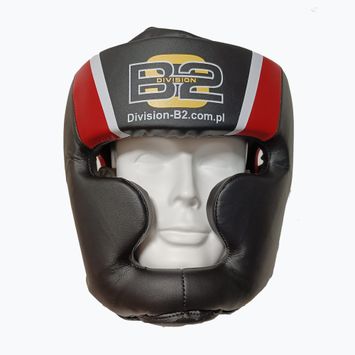 Boxhelm DIVISION B-2 DIV-HGP02 black/white/red