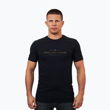 Herren Ground Game Gold Typo-T-Shirt