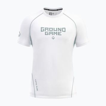 Rashguard Ground Game Athletic Platinum weiß