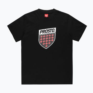 PROSTO Tripad schwarzes Herren-T-Shirt