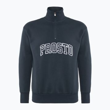 Herren PROSTO Half Zip Mobi Sweatshirt navy