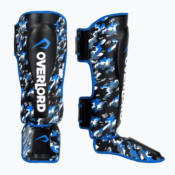 Overlord Fighter Schienbeinschützer blau 301002-BL/M