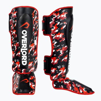 Overlord Fighter Schienbeinschoner rot 301002-R/M