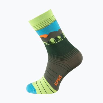 Trekking Socken Alpinus Lavaredo grün